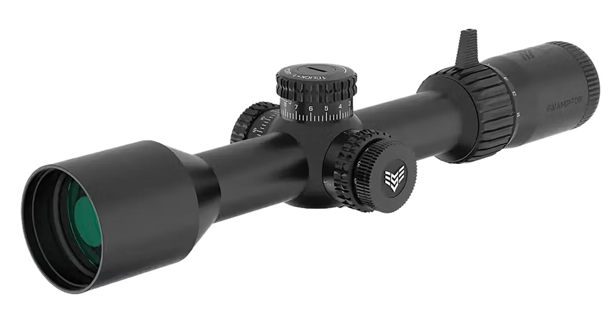 Swampfox Optics Ktk21244-4M Kentucky  Black 2-12X44Mm 30Mm Tube Sharpshooter Moa Reticle