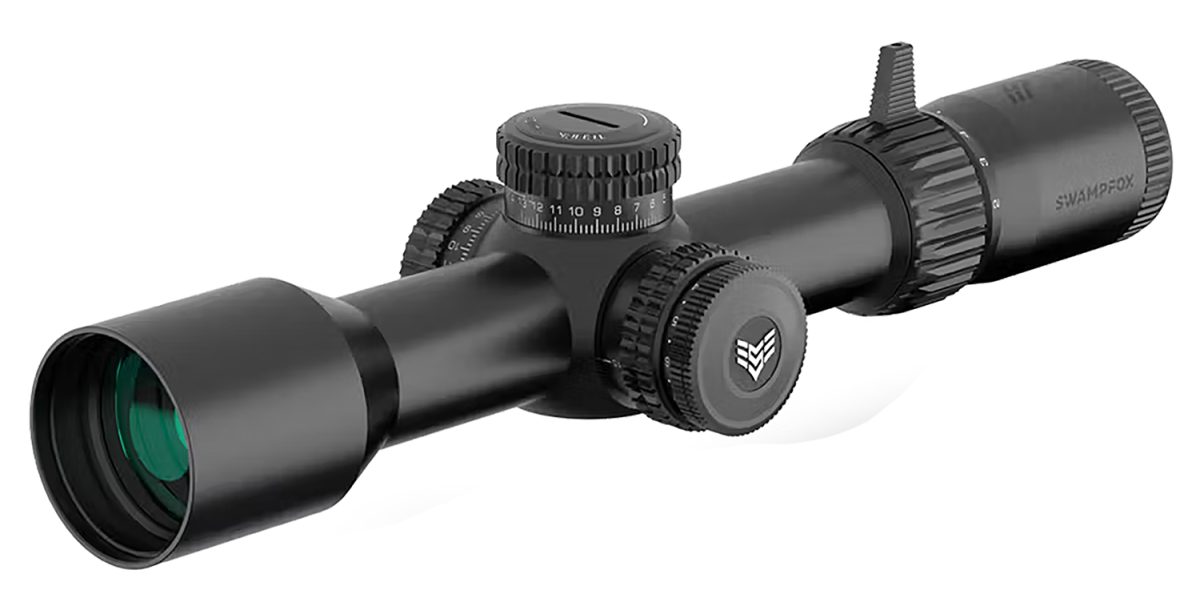 Swampfox Optics Twk52556-3M Warhawk  Black 5-25X56Mm 34Mm Tube Sharpshooter Moa Reticle