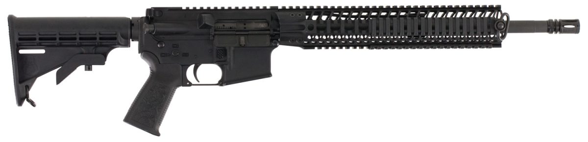 Spikes Str5025R2S St-15 Le M4 Carbine 223 Rem,5.56X45Mm Nato 16&Quot; No Magazine Black Hard Coat Anodized 6 Position Stock