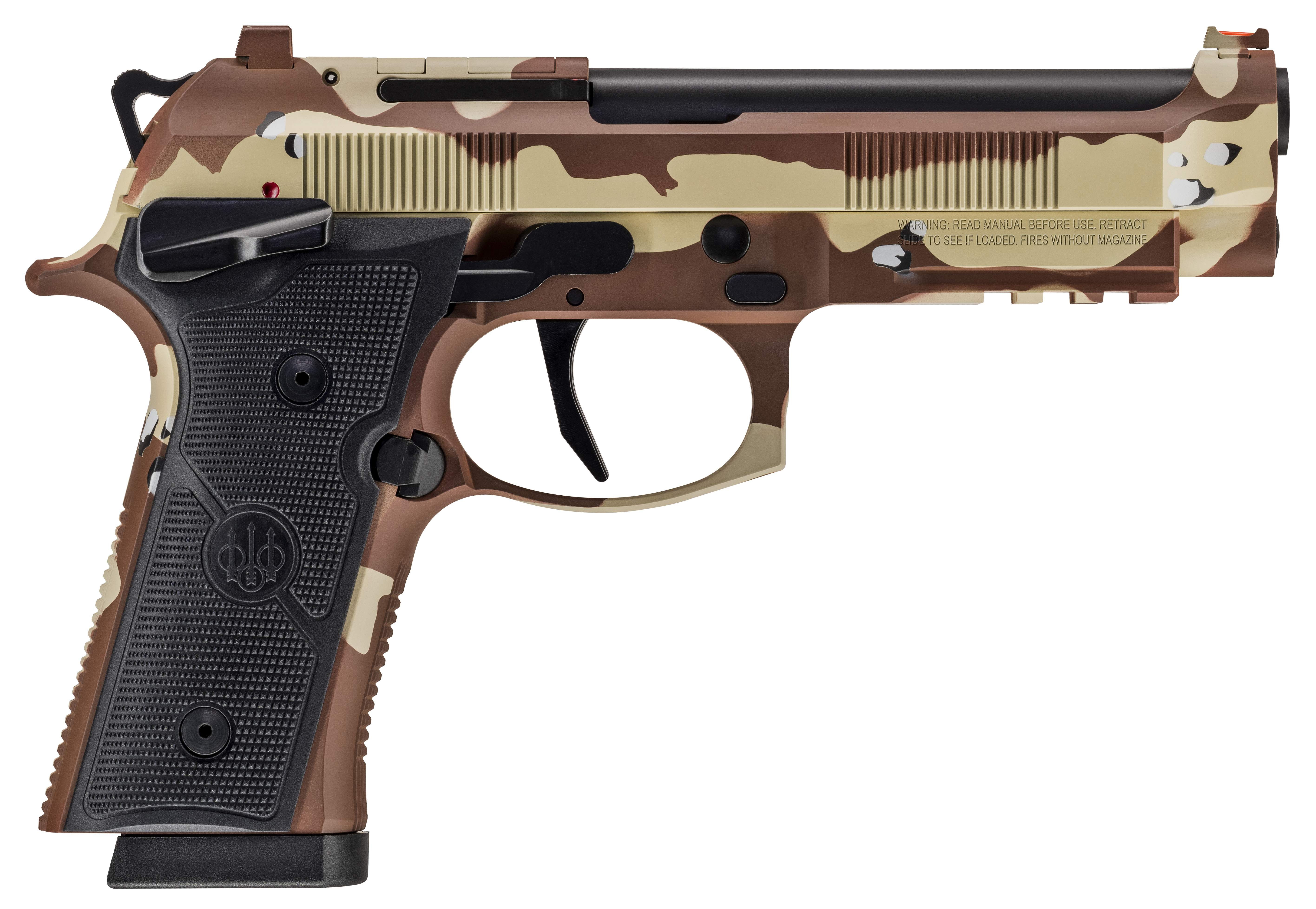 BER 92XI AMERICAN COMBAT 9MM 4.7 10RD CHOCOLATE