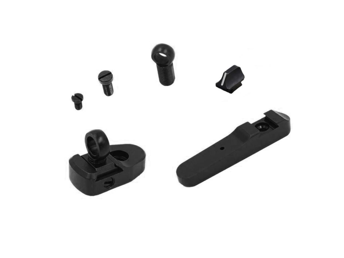 Xs Sight Systems Henry Ghost Ring Sight Set .44 Magnum With Ramp &Amp; Screw-On Front Sight