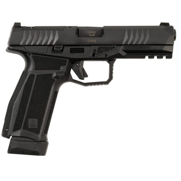Arex Delta Gen 2 L OR Handgun 9mm Luger 17(1)&19(1)rd Magazines 4.5" Barrel Black
