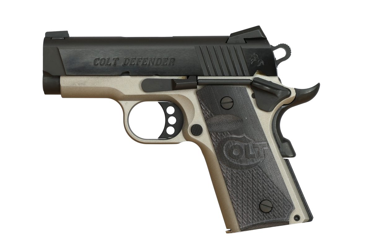 Colt Defender 45Acp Two-Tone 3&Quot; 8+1