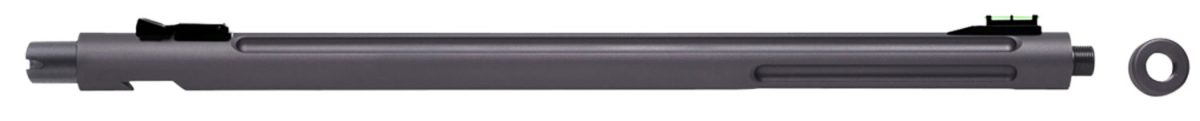Tactical Solutions 1022Sgmg X-Ring Barrel 22 Lr 16.50&Quot; Gunmetal Gray Finish  Aluminum Material Bull With Fluting, Threading &Amp; Sights For Ruger 10/22