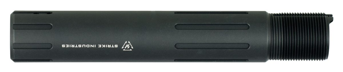 Strike Arcarpreslickbk Receiver Extension Tube  Ar Pistol Platform Black Anodized Aluminum Ar Carbine
