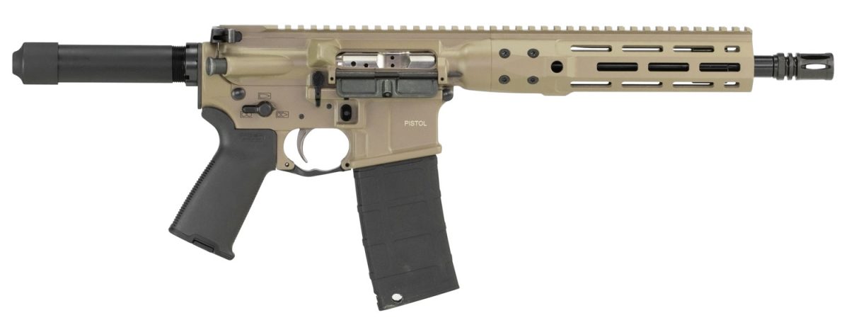 Lwrc Icdip5Ck10Ml Individual Carbine Direct Impingement 5.56X45Mm Nato 30+1 10.50&Quot; Barrel, Exclusive Flat Dark Earth Cerakote Receiver, Buffer Tube Stock, Magpul Moe Grip, Optics Ready