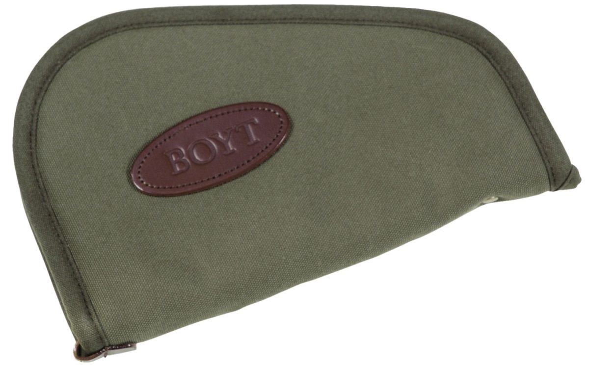 Boyt Harness 0Pp610009 Heart-Shaped Pistol Rug 10&Quot; Long Od Green Canvas Holds Handgun