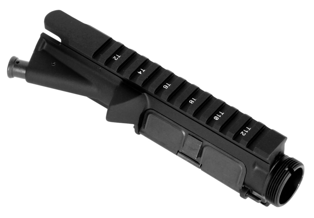 Lbe Unlimited Arupper Upper Receiver  5.56X45Mm Nato 7075-T6 Aluminum Black Receiver For Ar-15 Includes Forward Assist