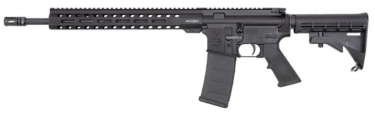 Colt Mfg Cr6960 Mid Carbine 5.56X45Mm Nato 30+1 16&Quot; Lightweight Profile Barrel, Flattop Upper, Extended M-Lok Handguard, Black Collapsible Stock, Black Polymer Grip