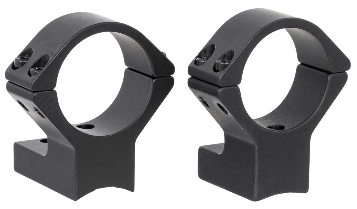 Talley 75X702 Scope Mount/Ring Combo  Black Aluminum 30Mm Tube Winchester Model 70 High Rings 0 Moa