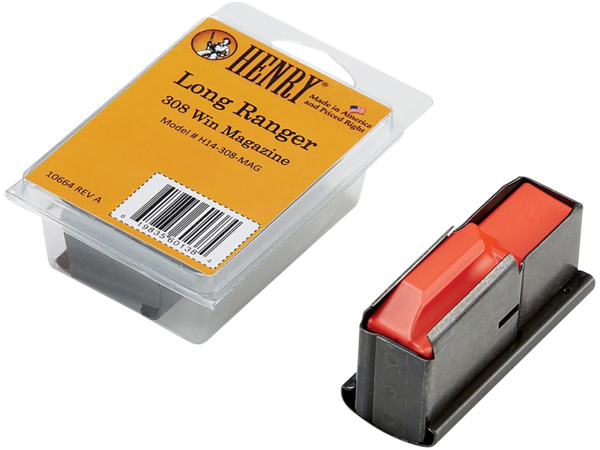 Henry H14308Mag Long Ranger  4Rd 308 Win Blued Steel