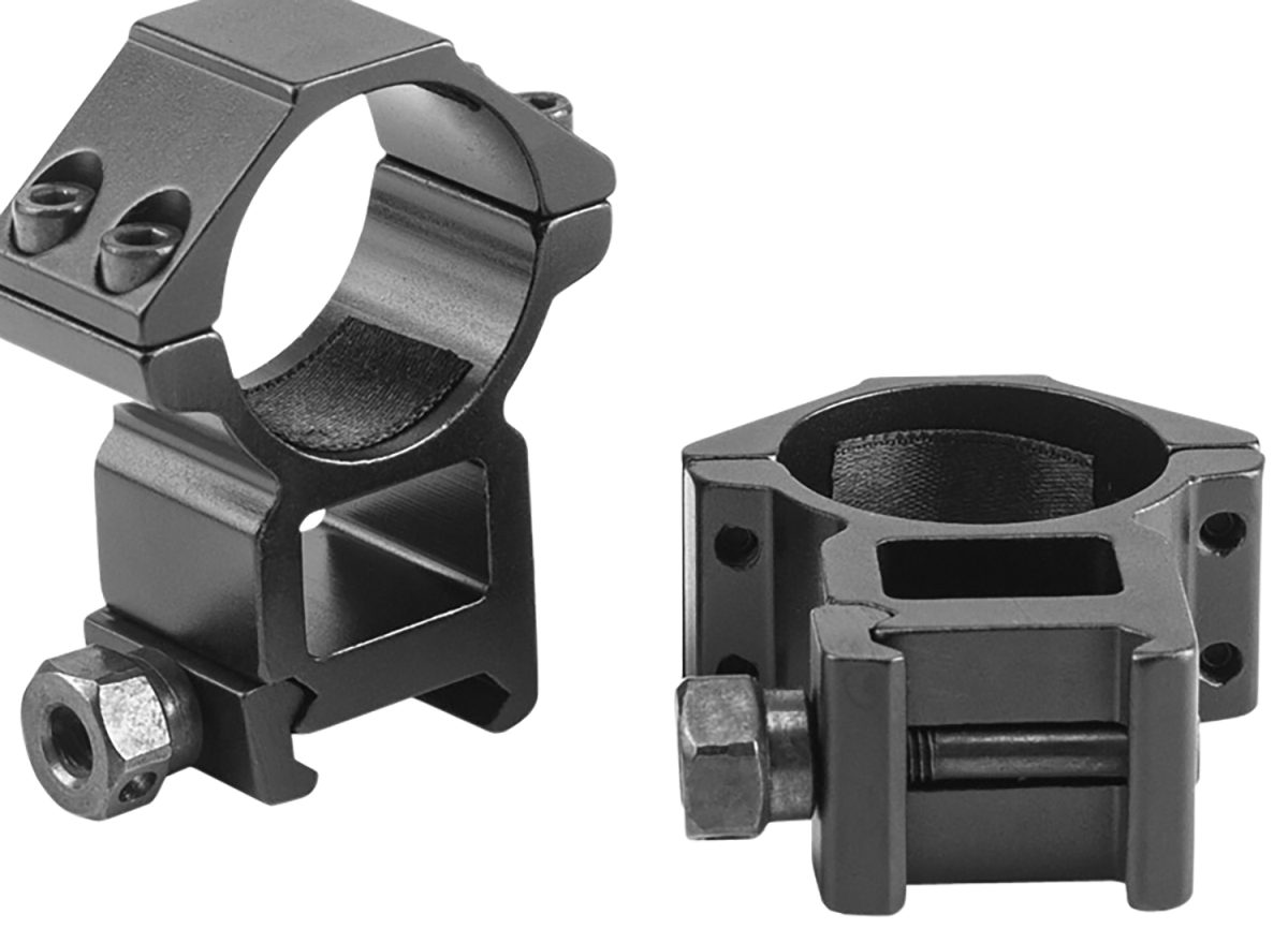 Riton Optics X1H Scope Rings  Matte Black 1&Quot; High