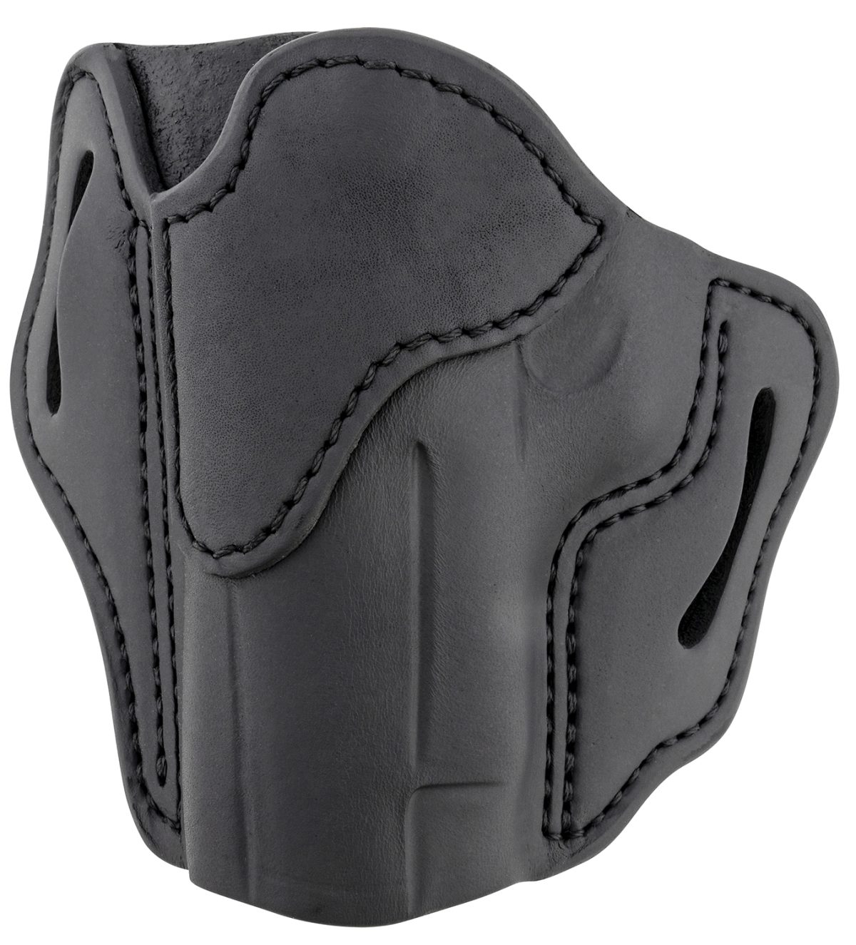 1791 Gunleather Orbh23Sbll Bh2.3 Optic Ready Owb Size 2.3 Stealth Black Leather Belt Slide Compatible W/Glock 17/S&Amp;W M&Amp;P Shield Left Hand