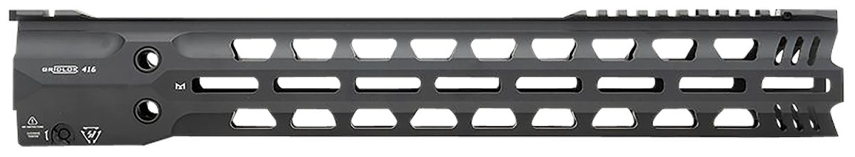 Strike Industries Gridlok-416-Fd-16 Gridlok Full Duty With Quick Detach System 16&Quot;L 1.57&Quot;D M-Lok Black Aluminum For Hk 416, Hk Mr556, M27 Iar
