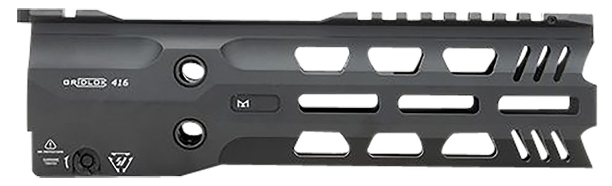 Strike Industries Gridlok-416-Fd-9 Gridlok Full Duty With Quick Detach System 9&Quot;L 1.57&Quot;D M-Lok Black Aluminum For Hk 416, Hk Mr556, M27 Iar