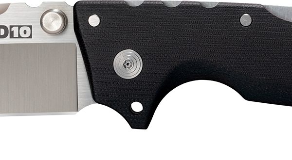 Cold Steel CS28DD AD-10  4" Folding Drop Point Plain S35VN SS Blade/Black G10 Handle Includes Pocket Clip
