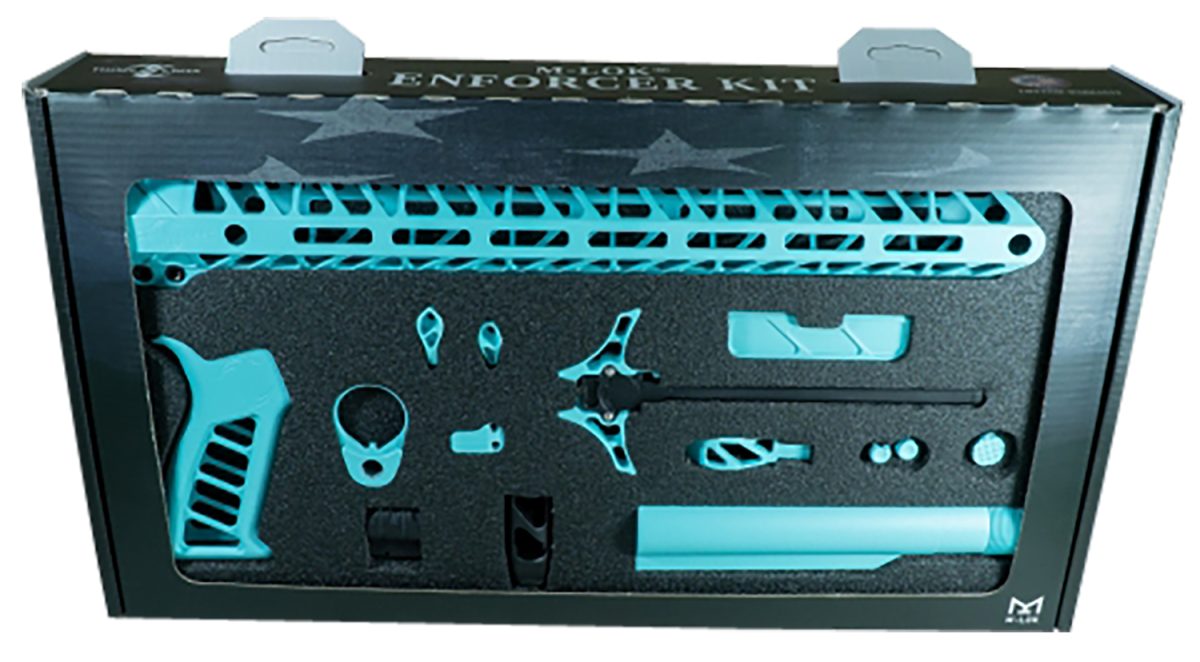 Timber Creek Outdoors Tcoekre Enforcer Complete Build Kit Robin'S Egg Blue For Ar-15