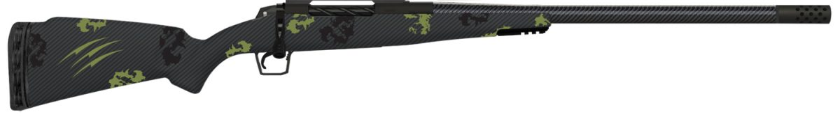 Fierce Firearms Trog300Prc22Bf Ct Rogue  300 Prc 3+1 22&Quot; Carbon Fiber Barrel, Black Cerakote Titanium Rec, Forest Camo Rogue Stock