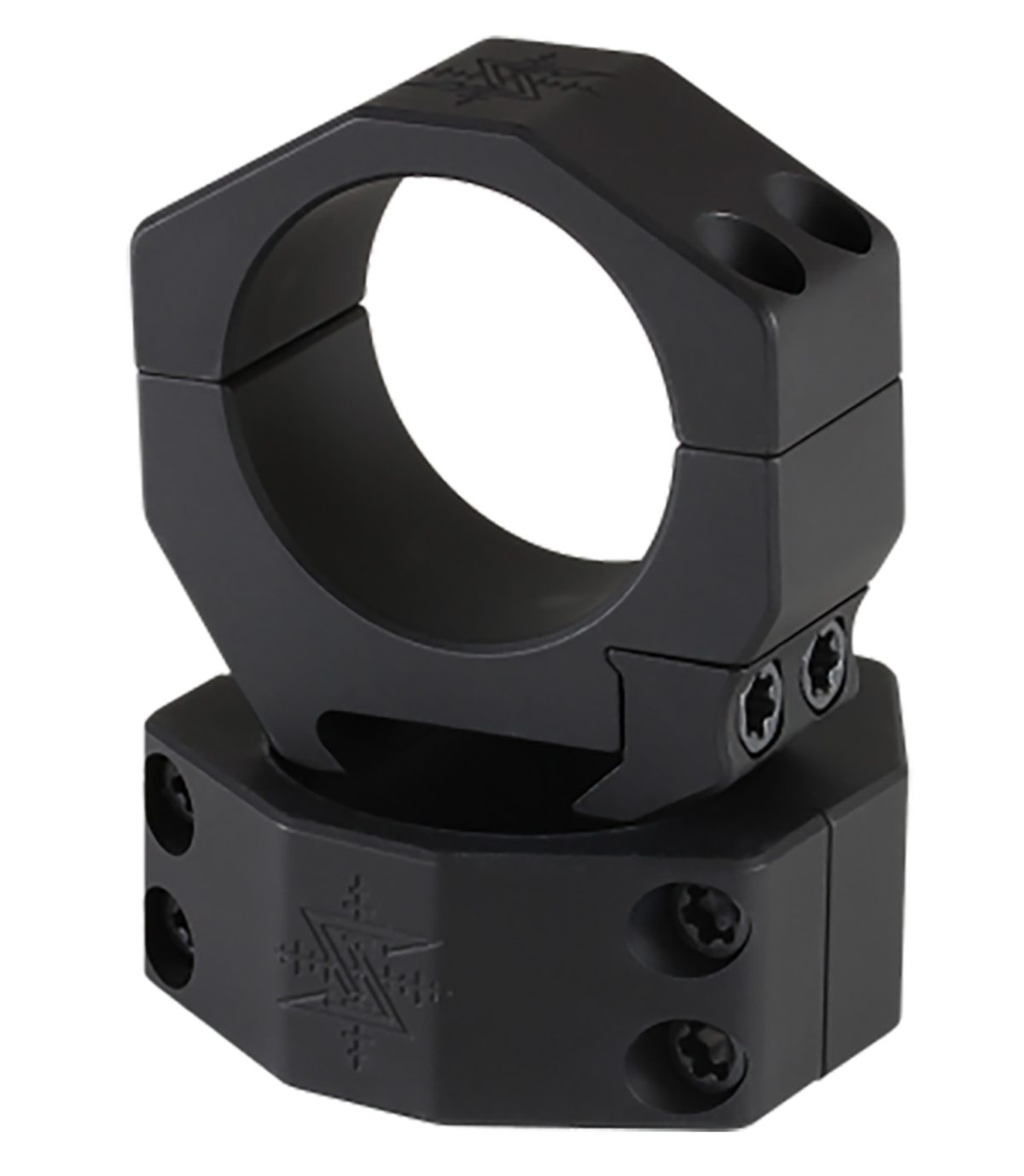Seekins Precision 0010630012 Scope Rings  Matte Black 34Mm Ar High