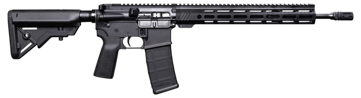 Bushmaster 0010018Blk Qrc Ii Pro 5.56X45Mm Nato 30+1 16&Quot; Threaded Barrel, B5 Sytems Bravo Stock &Amp; Type P-Grip, 14&Quot; M-Lok Handguard