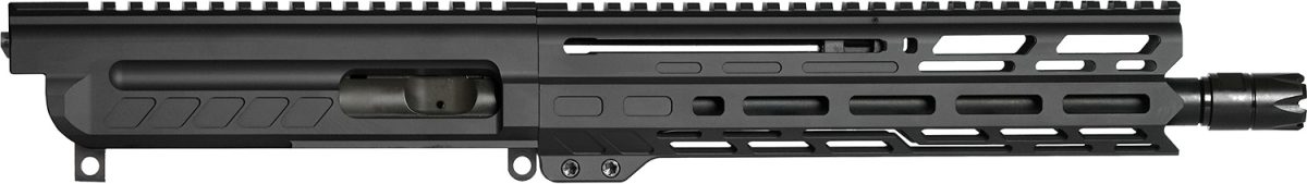 Cmmg 99B80E4Ab Dissent  9Mm Luger 10.50&Quot;, Left Side Charging Handle, Armor Black, Zeroed Linear Comp, 9.60&Quot; M-Lok Handguard, Picatinny End Plate, Fits Ar-Platform