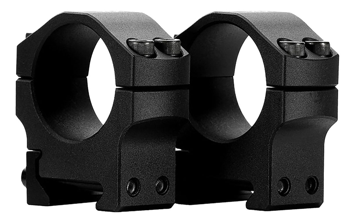 Mdt Sporting Goods Inc 103548Blk Premier Scope Ring Set Black Aluminum 34Mm Tube, 1&Quot; Medium
