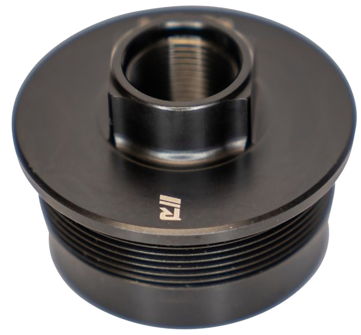 Rugged Suppressors Dtm003 Universal Direct Thread Mount  3/4&Quot;-24 Tpi, Black, Fits 1.375&Quot;-24 Tpi Tube Threads
