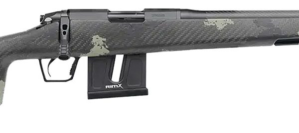 Fierce Firearms FRR17HMR18BF Carbon Razor  17 HMR Black Cerakote Forest Camo