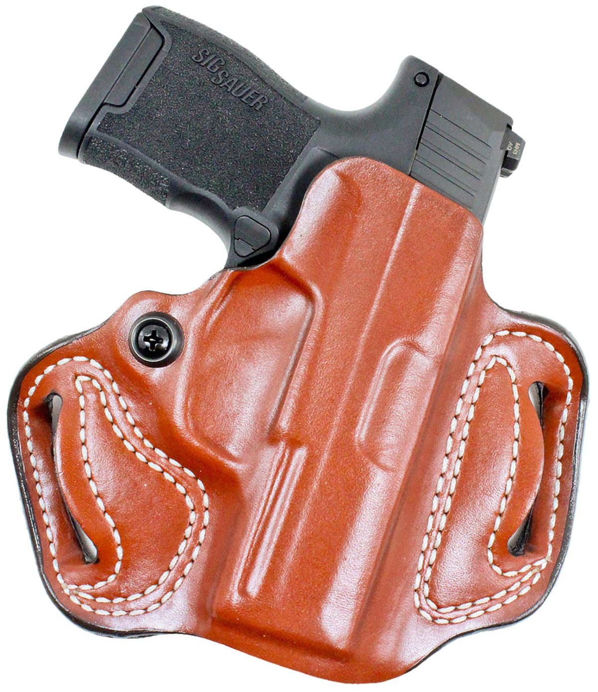 Desantis Gunhide 086Ta9Yz0 Mini Slide  Owb Tan Sig Sauer P365 W/Red Dot Right Hand