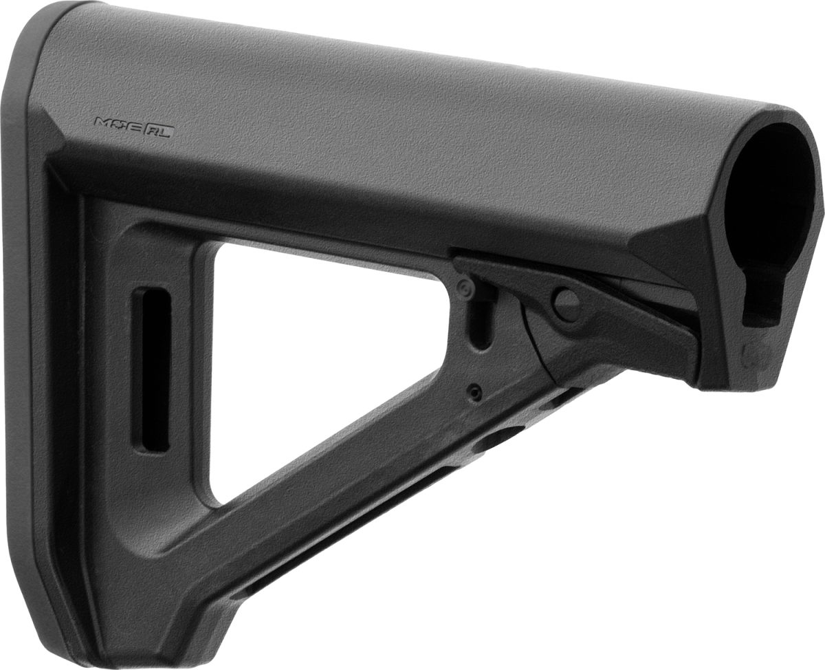 Magpul Mag1440Blk Moe Rl Carbine Stock Black Fits Ar10/Ar15/M4/M16/M110/Sr25
