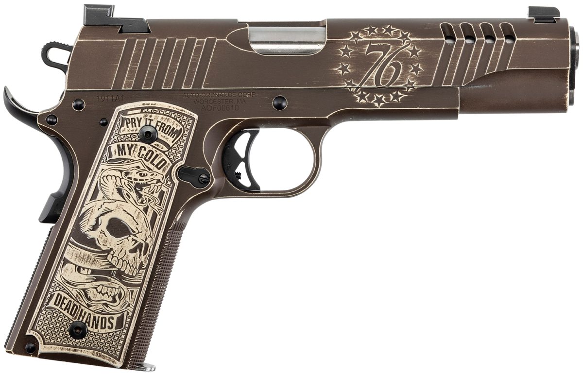 Auto 1911Tcac16  1911 45 1776 5 7R Ss/Cdh/76 Engrv