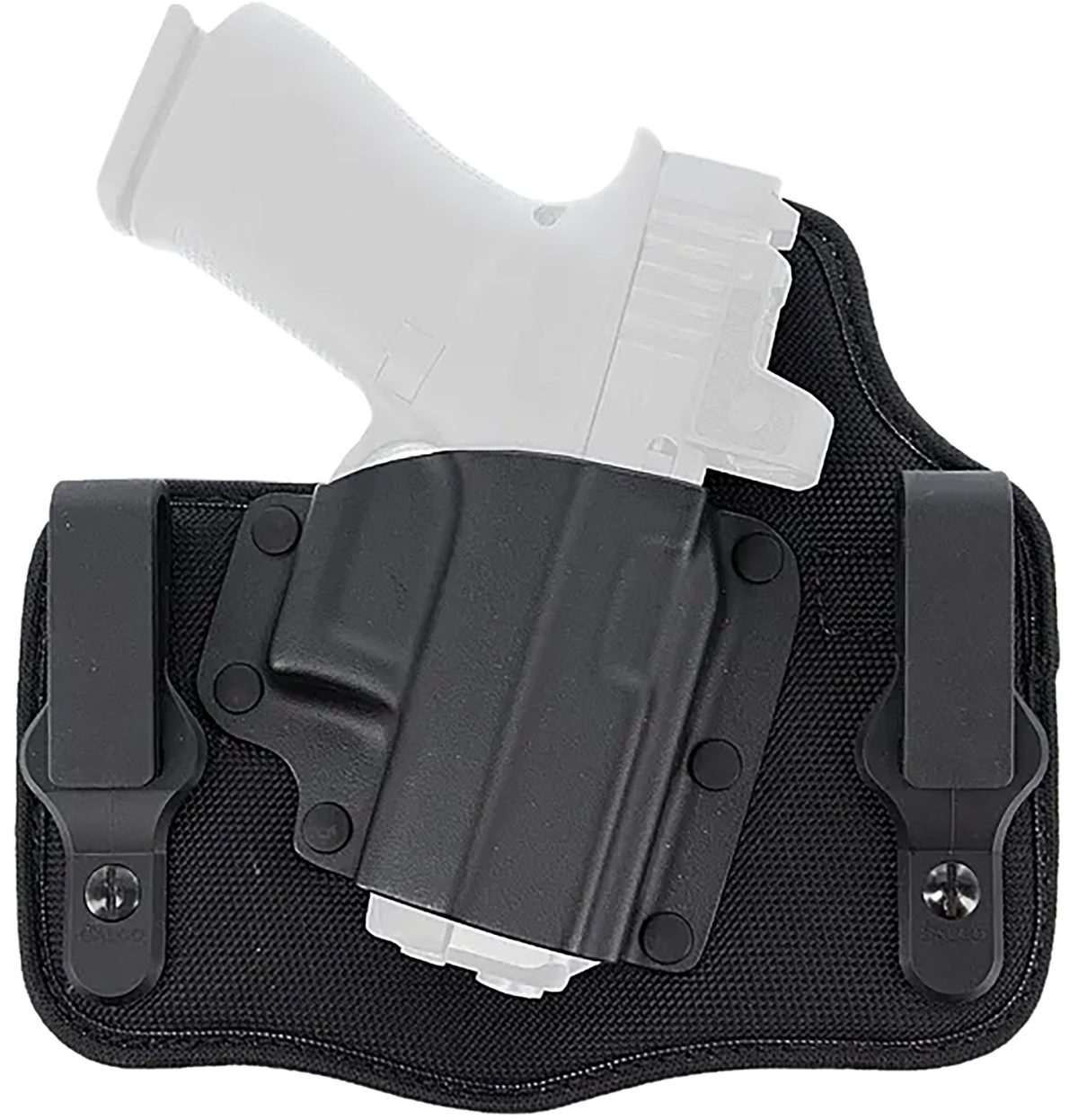 Galco Ktc820B Kingtuk Cloud Iwb Black Hybrid Kydex/Nylon Fits Sig P320 Full Size