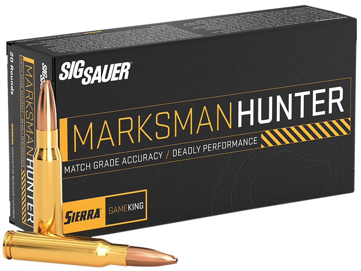 Sig Sauer E7Rmgk16020 Marksman Hunter  7Mmrem 160Gr 20 Per Box/10 Case