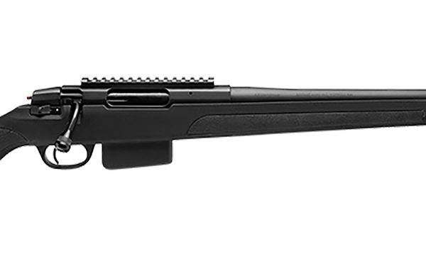 Stevens 18993 334 Bolt Action 270 Win 3+1 20" Black Carbon Steel Receiver Integrated Recoil Lug Ergonomic/Recoil Pad  Synthetic Stock Picatinny Rail Right Hand