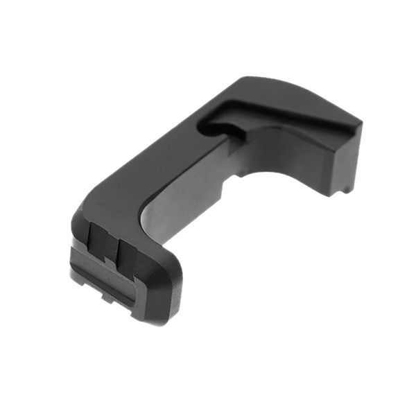 Tyrant CNC TD43X48EBLK Crossover Extended Magazine Release Glock 43x/48 Black Aerospace Grade Aluminum