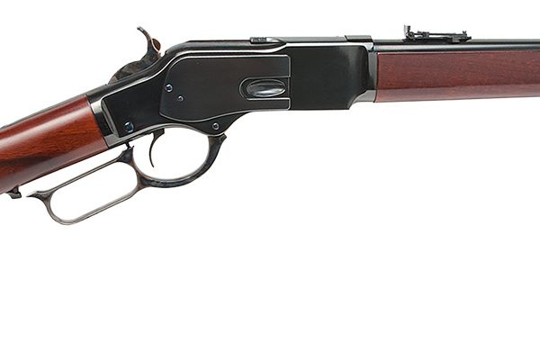 Cimarron CA2057AS1 1873 US Marshal Indian Territory Carbine 357 Mag 9+1 18.50" Blued Round Barrel, Fixed Walnut Stock