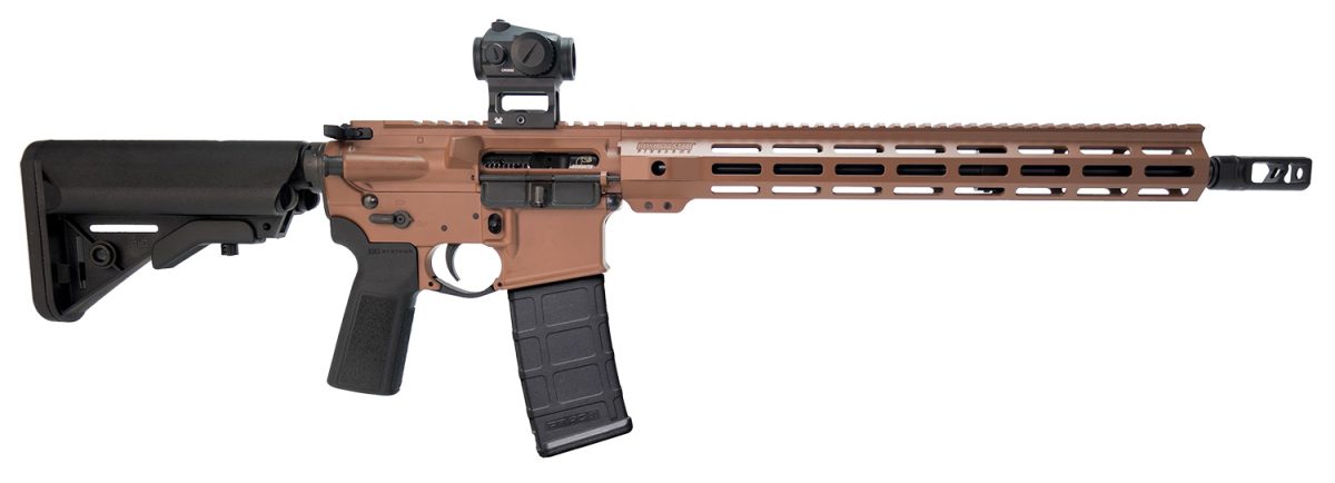 Bushmaster 0010006H212 Bravo Zulu  5.56 Nato 30Rd 16&Quot; Salt Bath Nitride 7075 Aluminum Alloy Receiver H Series Cerakote Grip