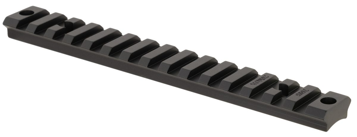 Warne 769820Moa Mountain Tech Tactical Rail Black Anodized Aluminum Savage Axis 20 Moa