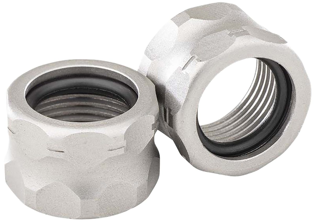 Apex Tactical 105011 Thread Protector  9Mm Stainless 1/2&Quot;X28 Pistol