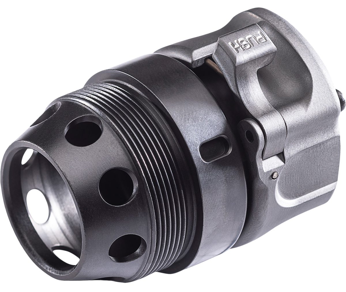 Surefire Hubfa556Bk   5.56Mm 1 3/8&Quot;X24 Heat Treated 17-4 Stainless Steel Nitride Black