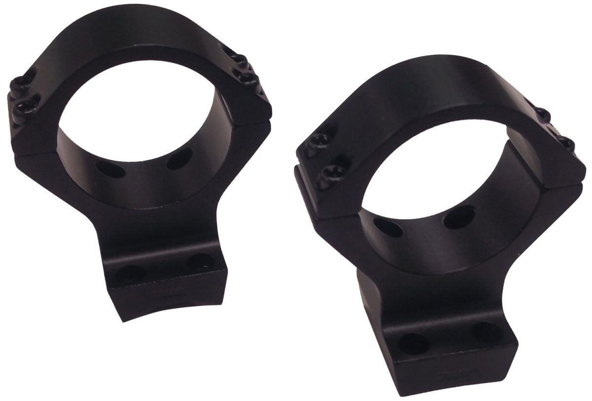 Talley 840735 Scope Mount/Ring Combo  Black Anodized Aluminum 34Mm Tube, Browning X-Bolt Medium Rings, 20 Moa