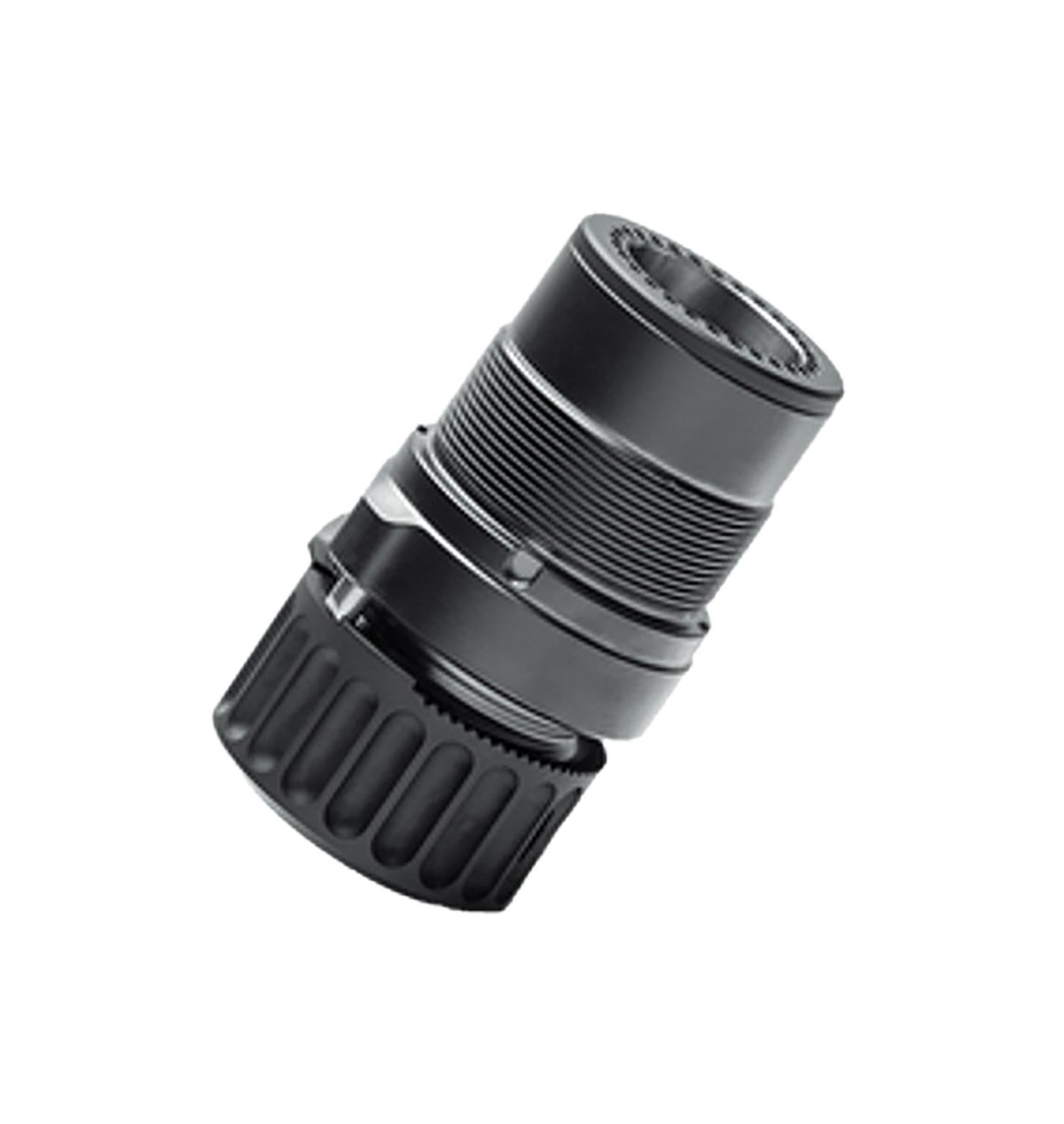 B&Amp;T Firearms Sd-145504 Hub Adapter  7.62 Black Titanium/Stainless Steel