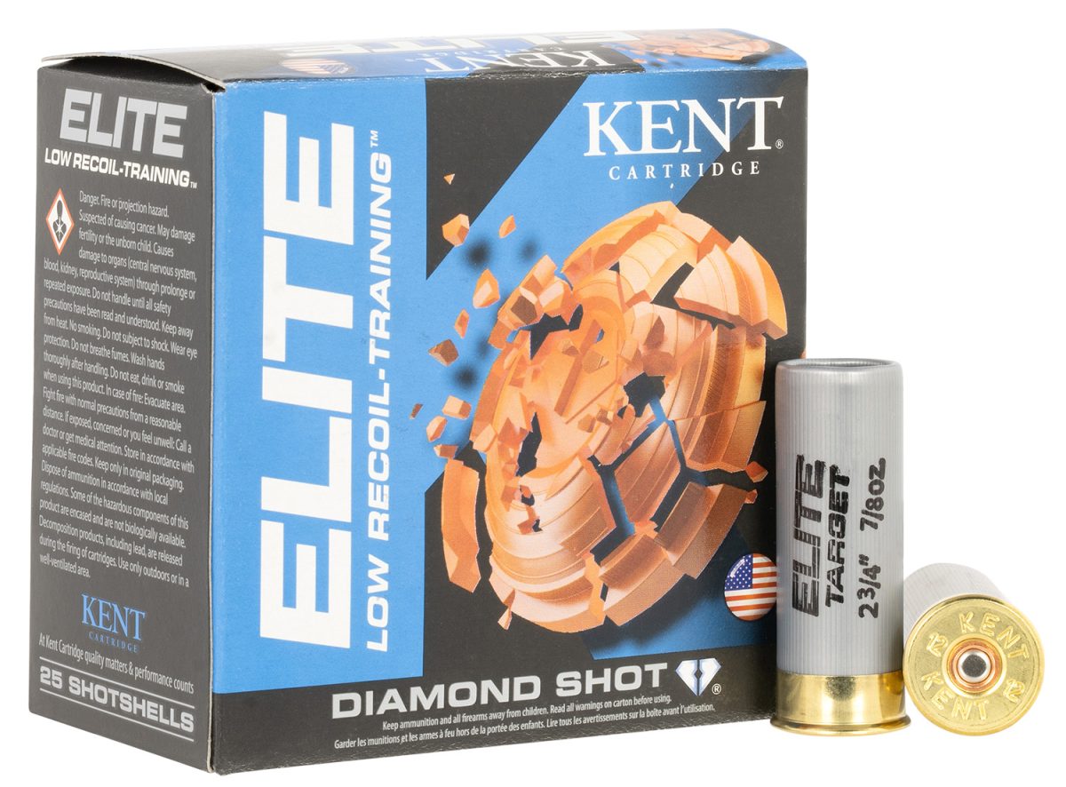 Kent Cartridge E12Lb248 Elite  12Gauge 2.75&Quot; 7/8Oz 8Shot 25 Per Box/10 Case