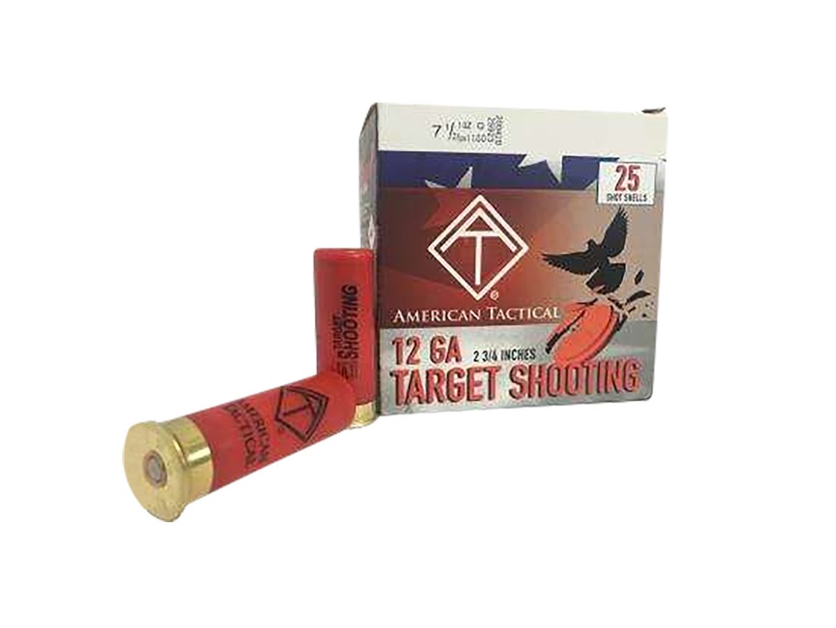 Ati Atiacl12T75 Target Load  12Gauge 2.75&Quot; 1Oz 7.5Shot 25 Per Box/10 Case