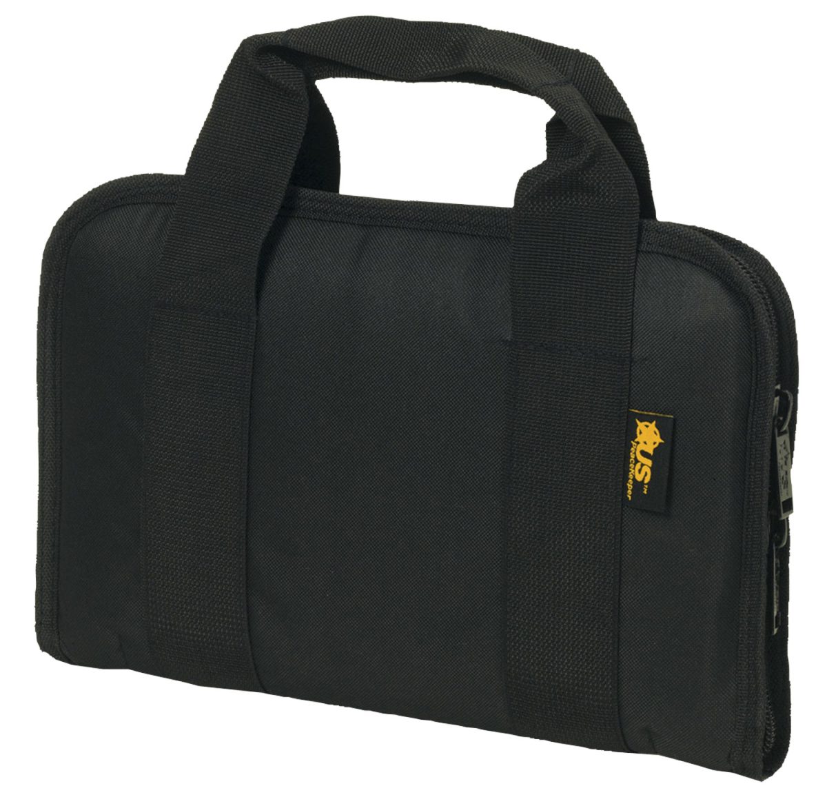 Us Peacekeeper P21108 Attache Case Black 600D Polyester Holds Handgun