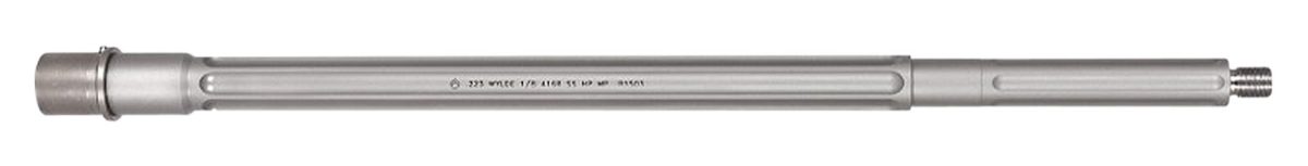 Ballistic Advantage Babl223021Pl Premium Series  223 Wylde 18&Quot; Stainless Bead Blasted Finish 416R Stainless Steel Material Rifle Length Spr Profile With Fluting For Ar-15