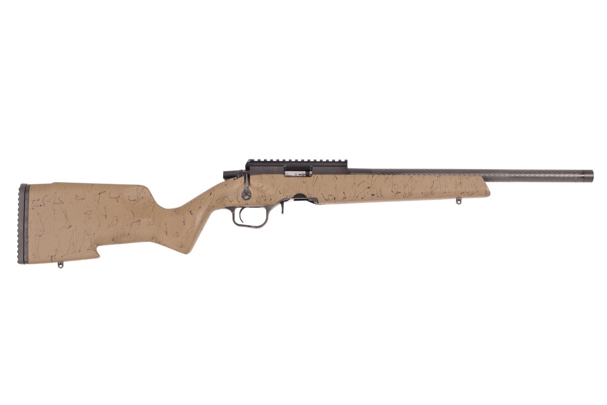 Christensen Arms Ranger 17Hmr Tan/Blk 18&Quot;