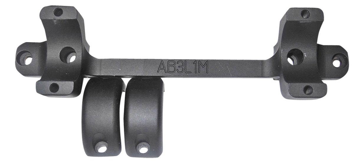 Dnz Ab3L1M Game Reaper-Browning Scope Mount/Ring Combo Matte Black 1&Quot;