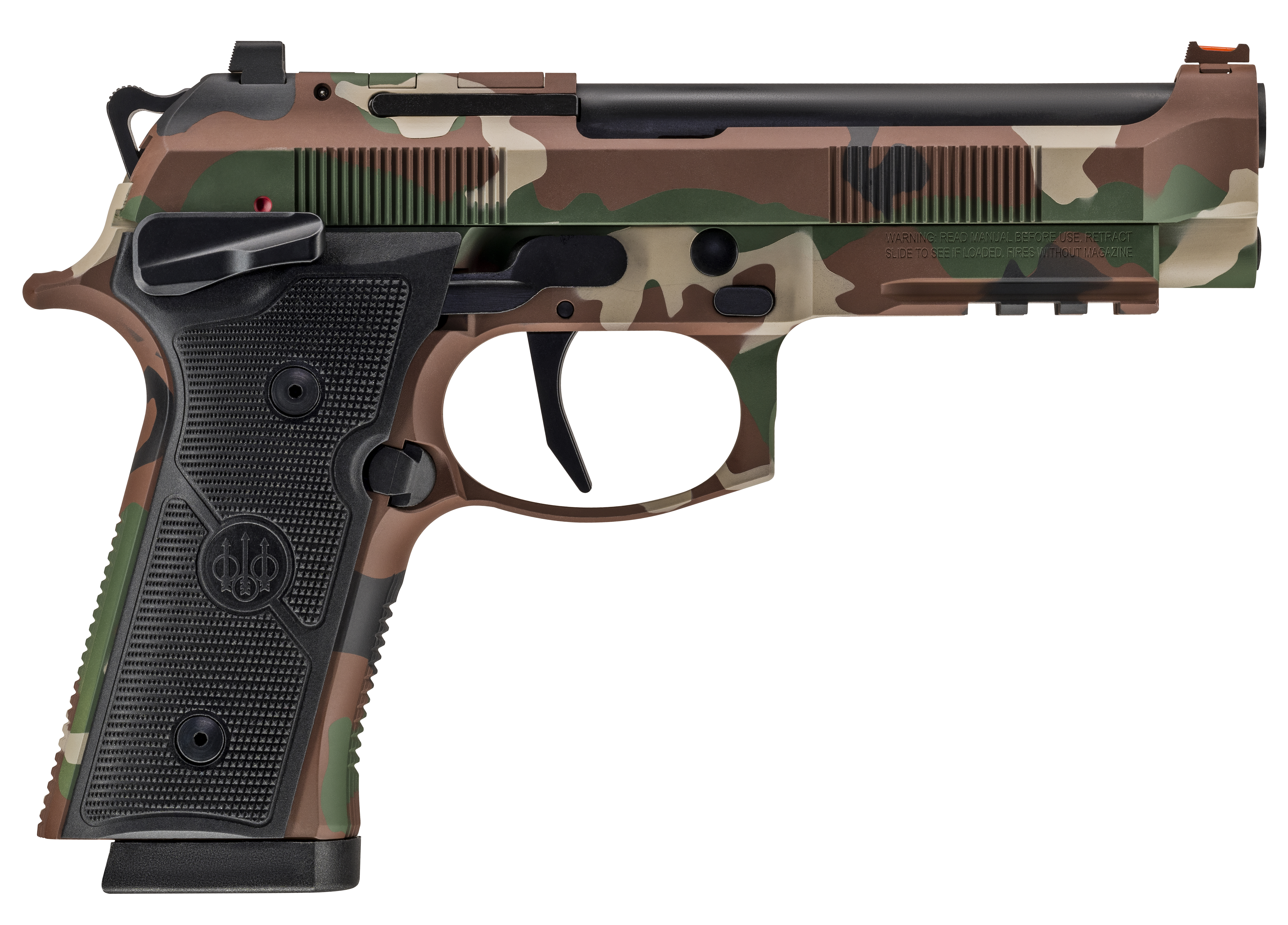 BER 92XI AMERICAN COMBAT 9MM 4.7 15RD BDU CAMO