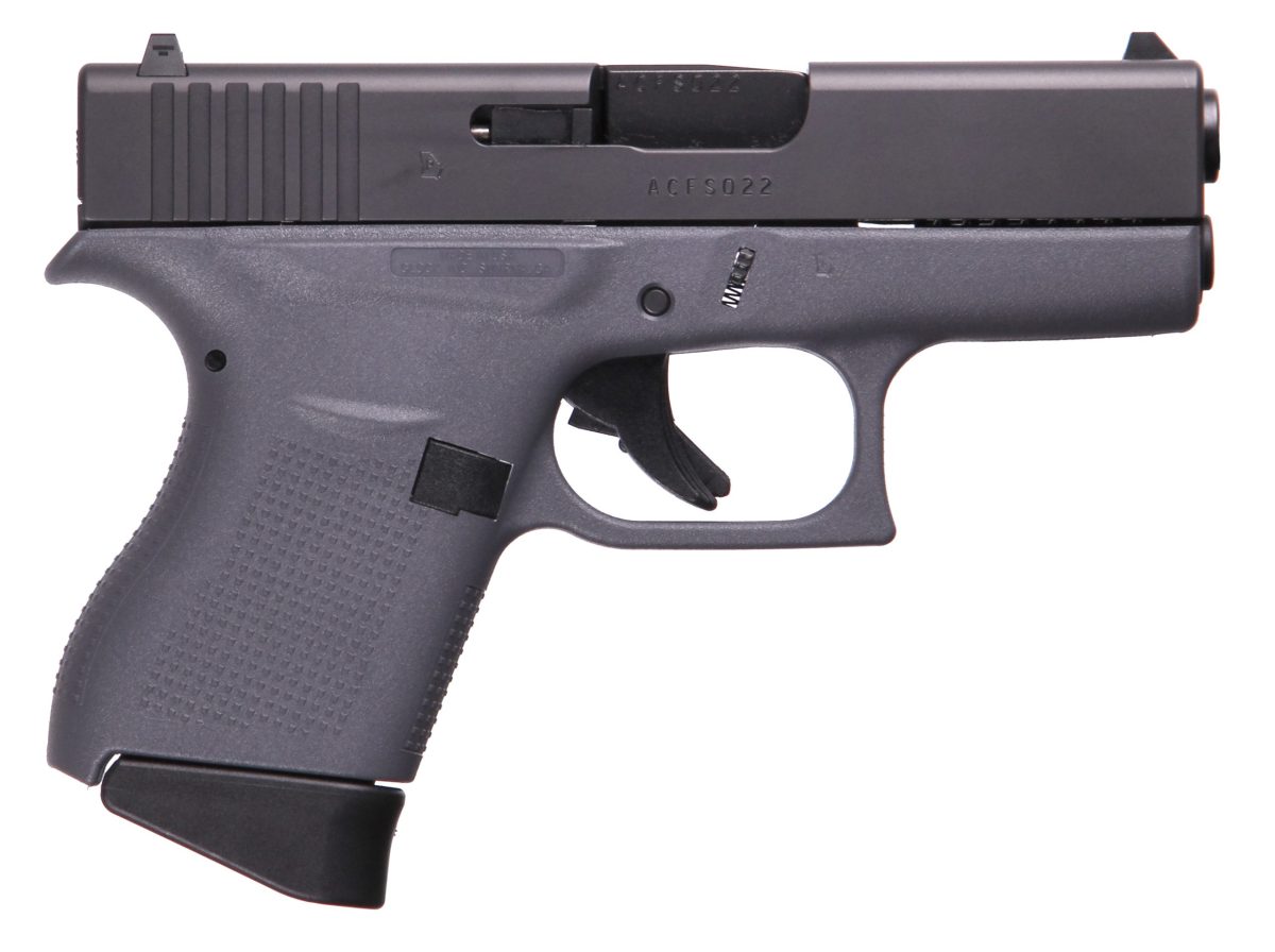 Glock G43 G3 Gray 9Mm 6+1 3.39&Quot; Fs
